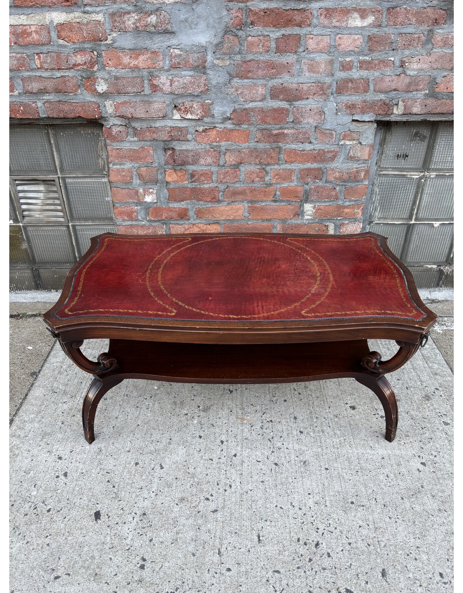 Red Top Coffee Table