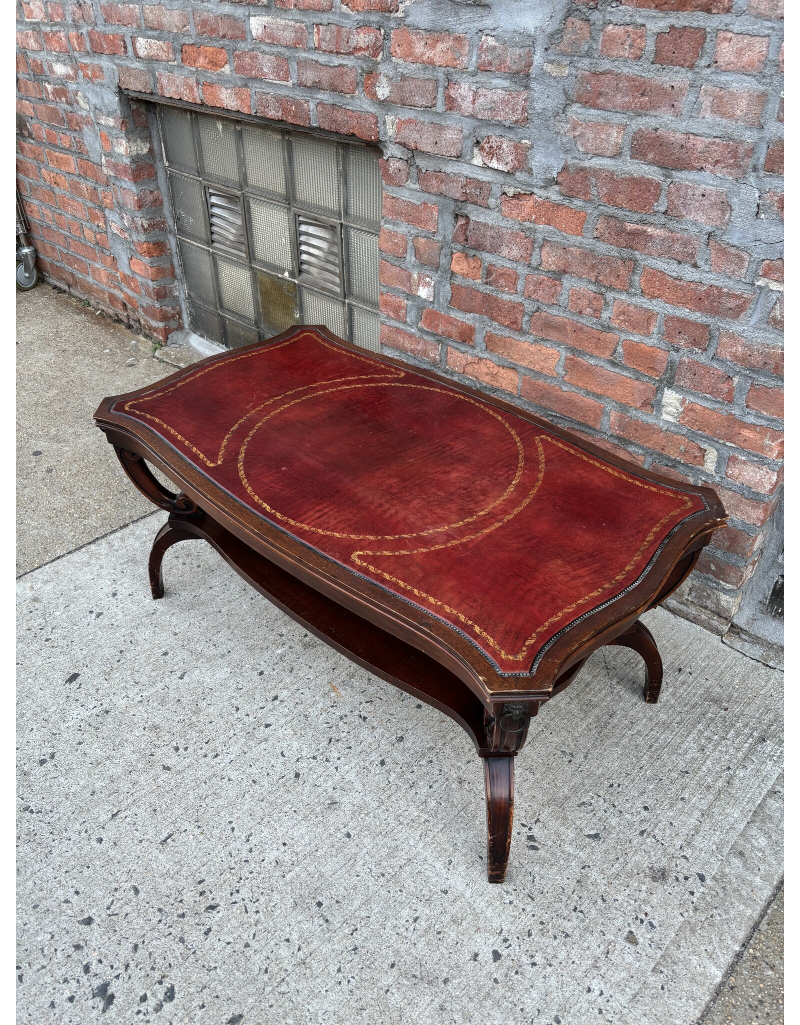 Red Top Coffee Table