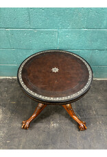 19th Century Carved Inlaid Table