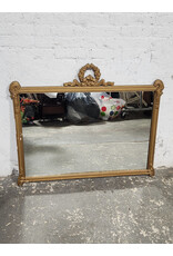 Vintage Hollywood Regency Style Carved Hanging Mirror