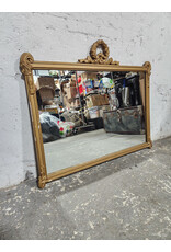 Vintage Hollywood Regency Style Carved Hanging Mirror