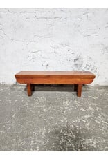 Vintage Primitive Wooden Bench