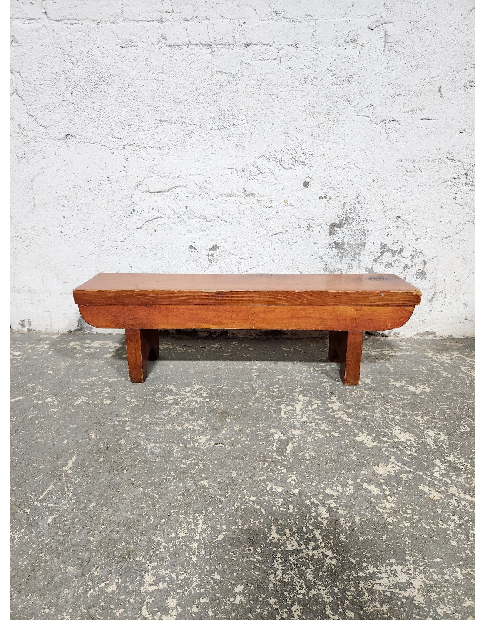 Vintage Primitive Wooden Bench