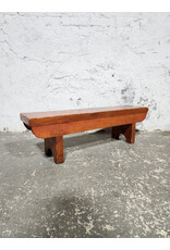 Vintage Primitive Wooden Bench