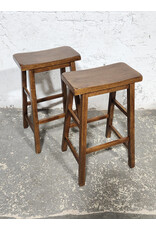 Wooden Farmhouse Stool