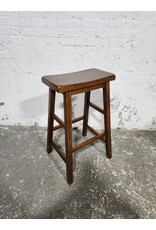 Wooden Farmhouse Stool