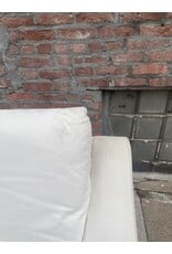 Two Seater White Loveseat