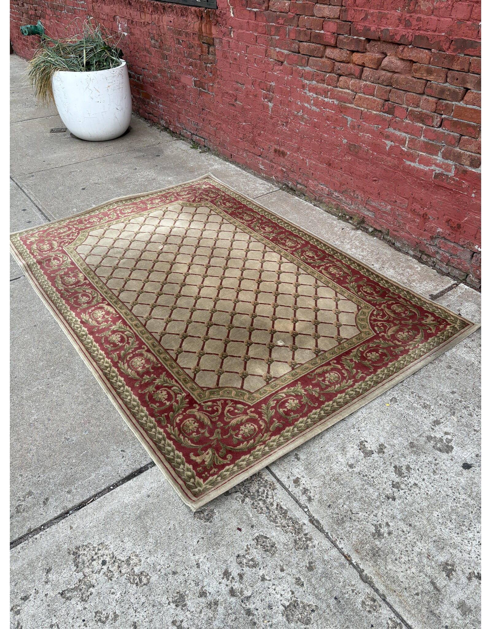 Karastan Royal Court Pompadour Champagne Area Rug