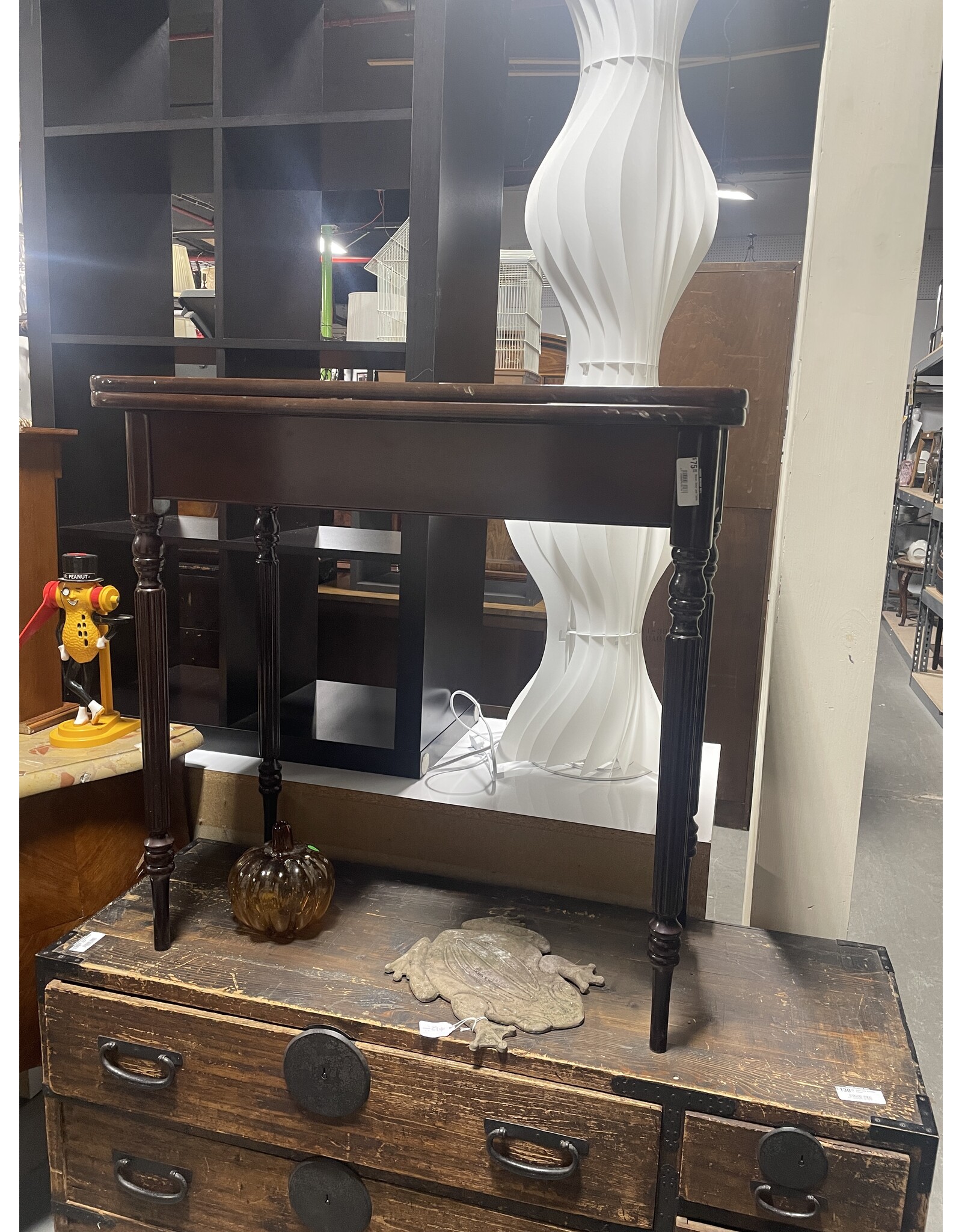 Brown Console to Dining Table