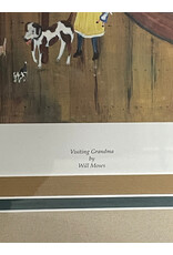 Visiting Grandma by Will Moses, Ed. 474/1000 Framed Print