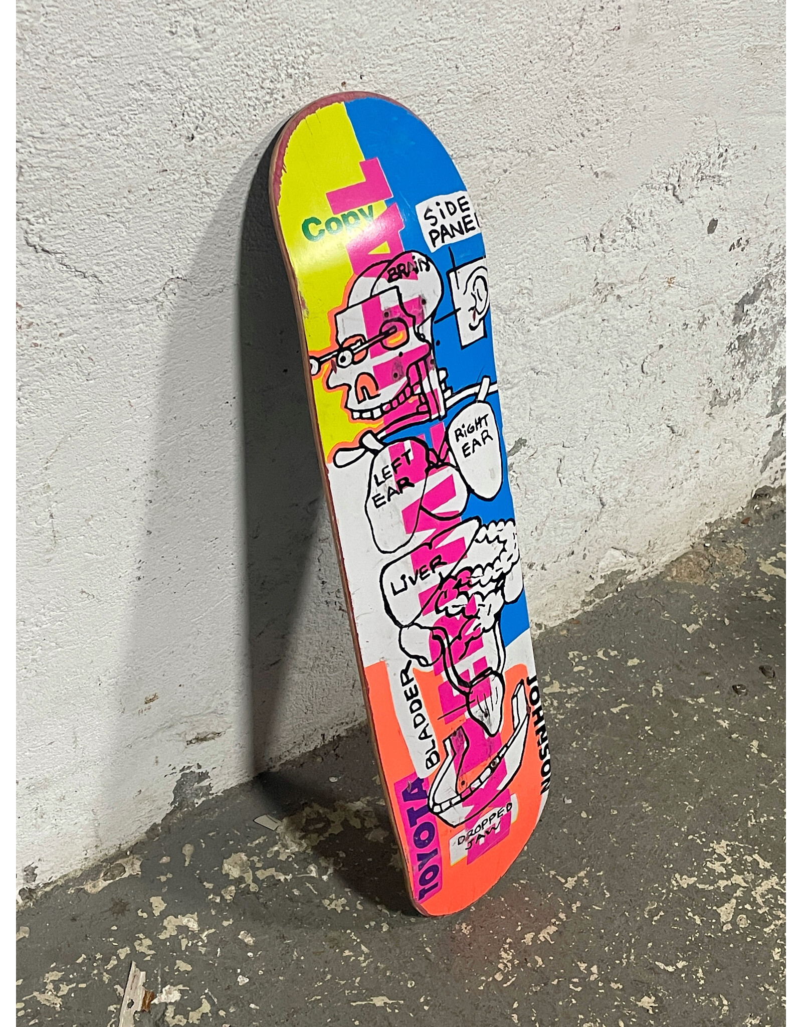 Colorful Experimental Skate Deck