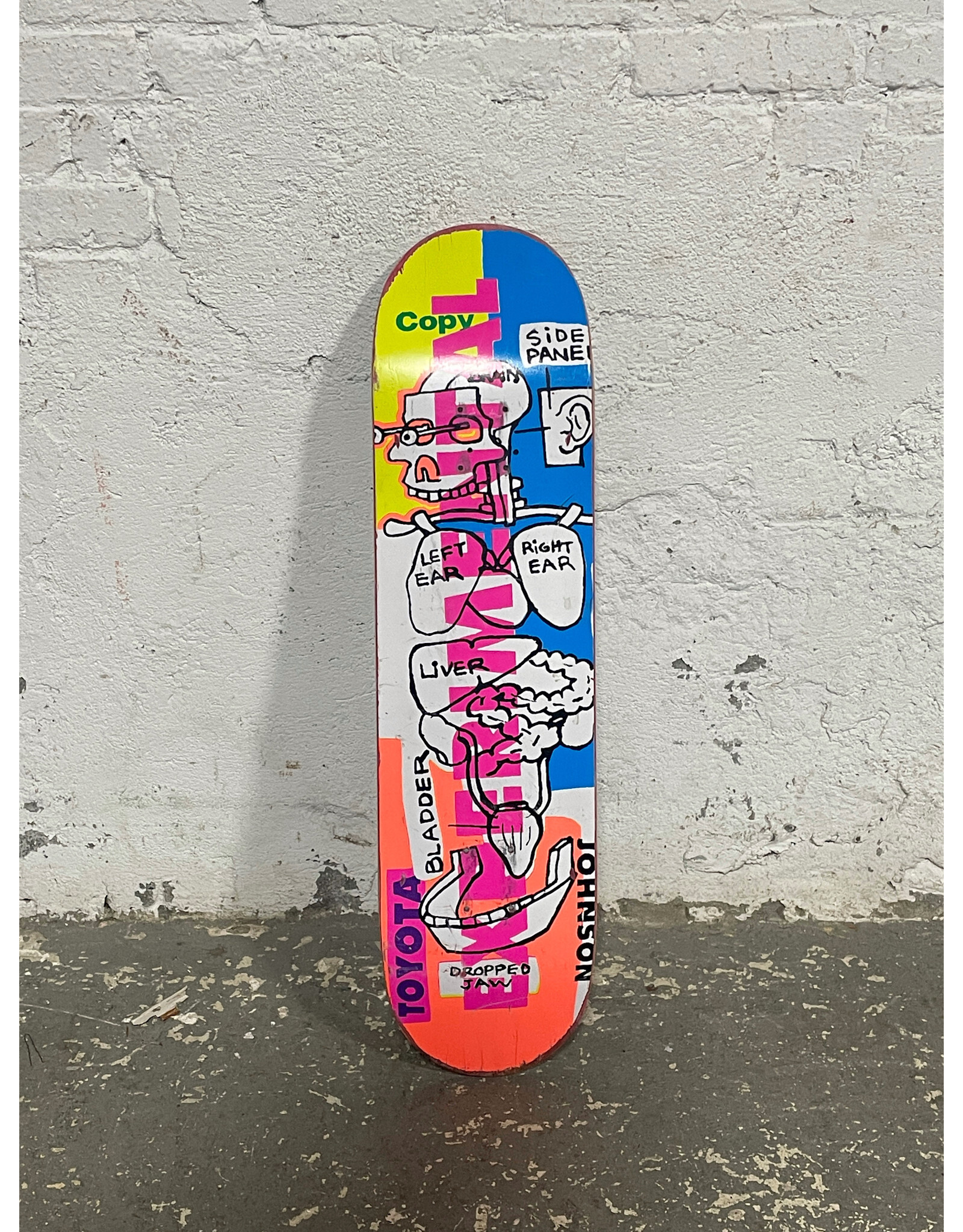 Colorful Experimental Skate Deck