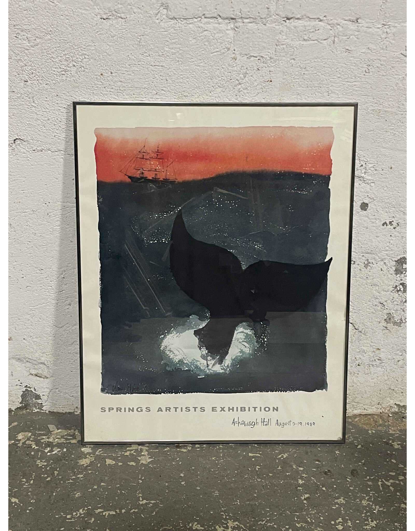 Spring Artist Exhibition, Framed Exhibition Poster