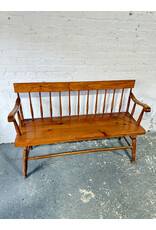 Vintage Style Wooden Bench