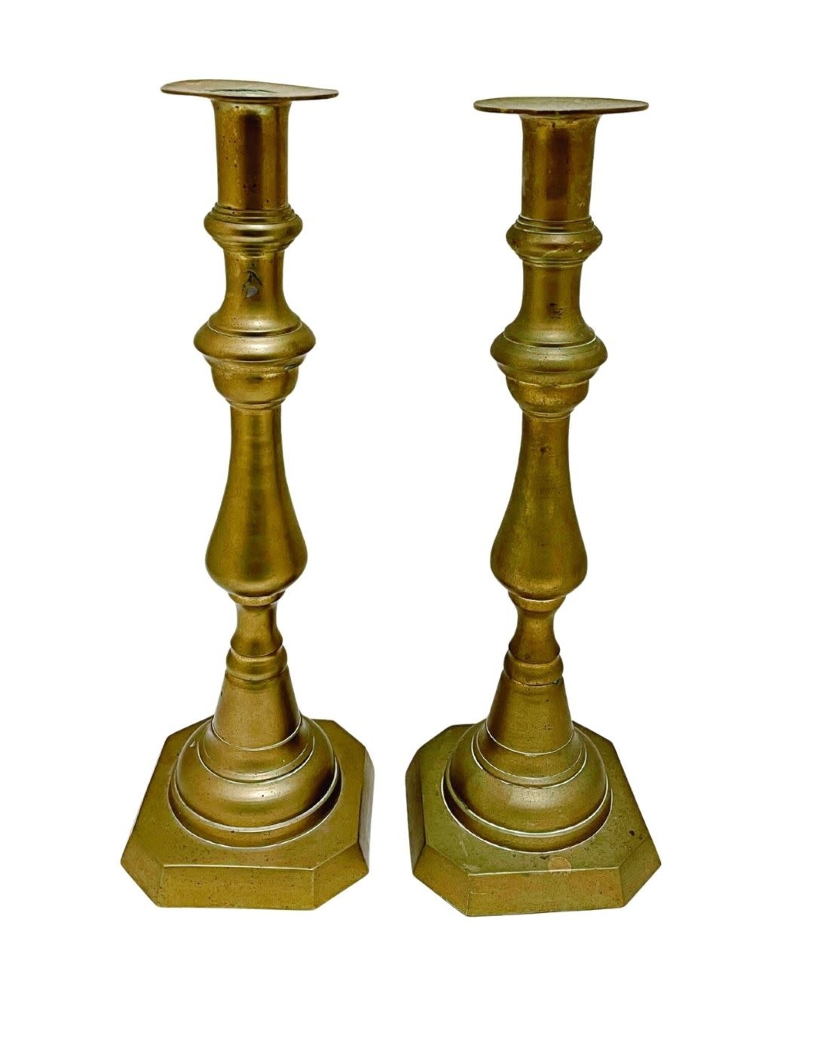 Pair of Vintage Brass Candlesticks