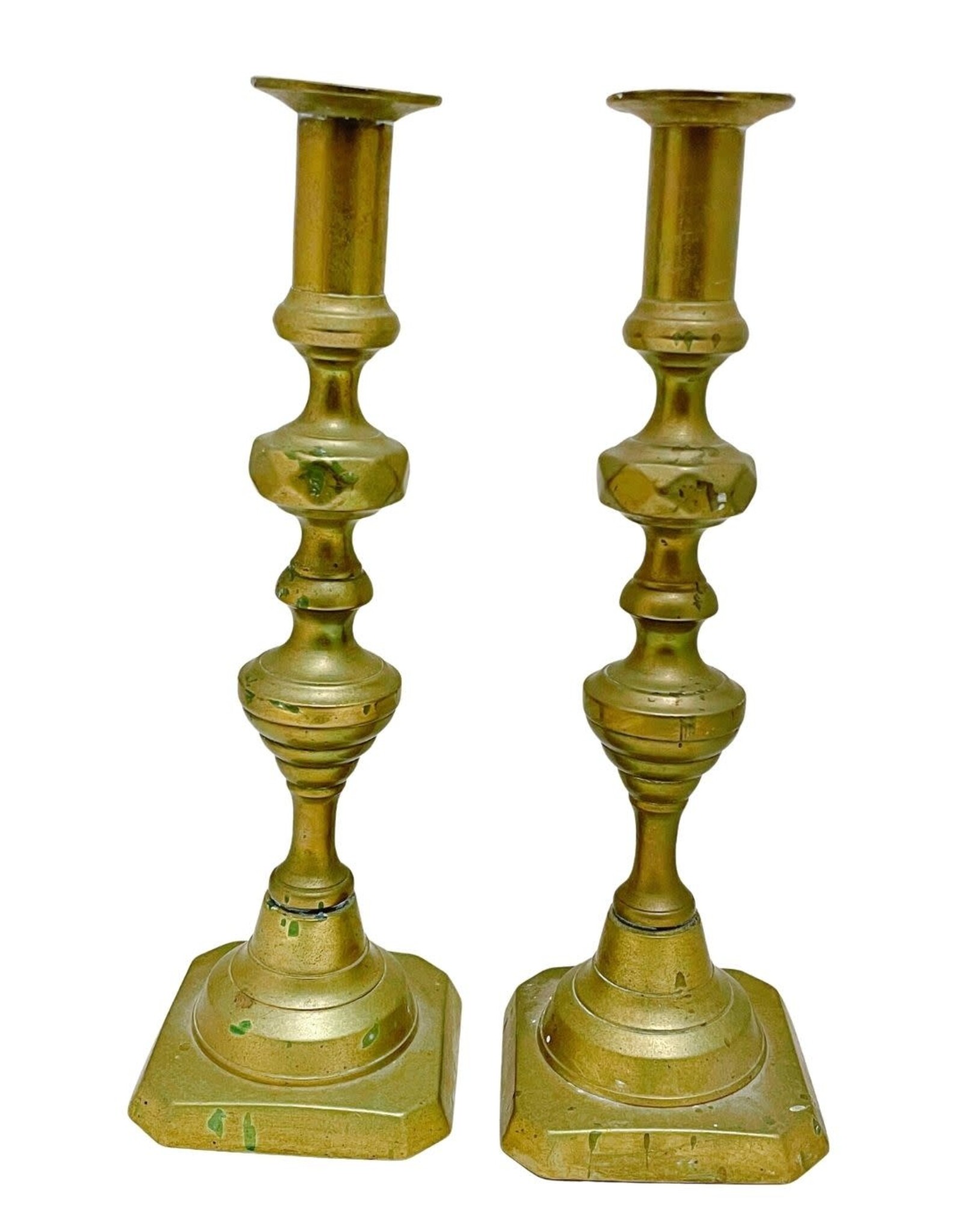 Pair of Vintage Brass Candlesticks