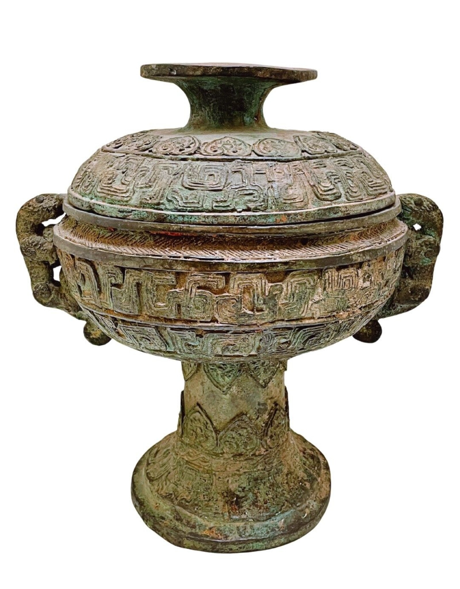 Chinese Archaic Style Bronze Ritual Vessel
