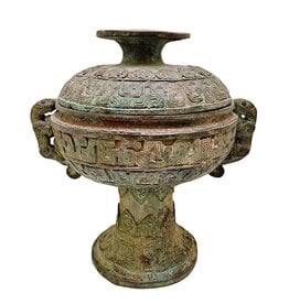 Chinese Archaic Style Bronze Ritual Vessel