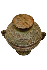 Chinese Archaic Style Bronze Ritual Vessel