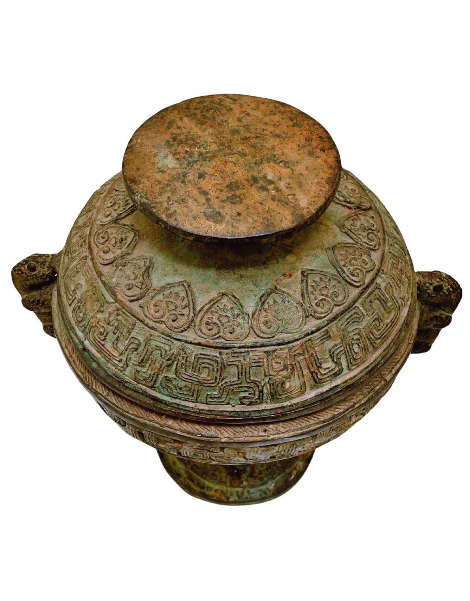 Chinese Archaic Style Bronze Ritual Vessel