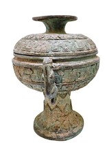 Chinese Archaic Style Bronze Ritual Vessel