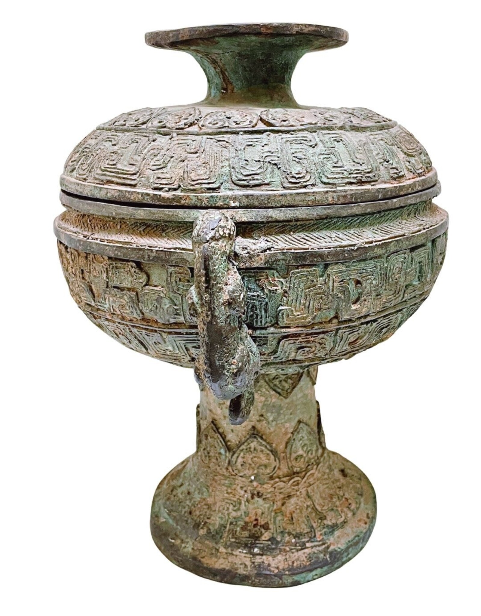 Chinese Archaic Style Bronze Ritual Vessel