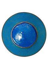 Antique Chinese Cloisonne Small Charger