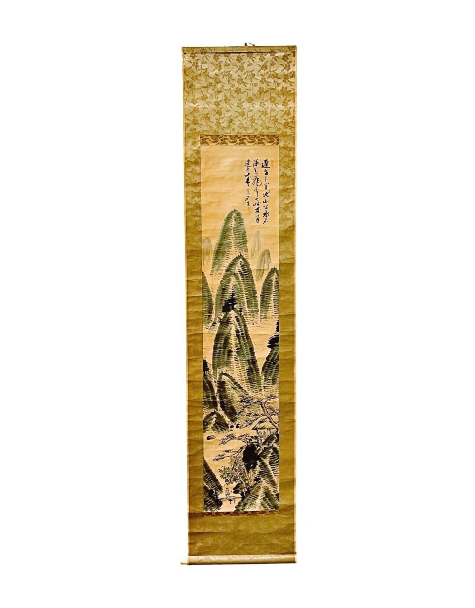 Qing Dynasty Era Chinese Scroll