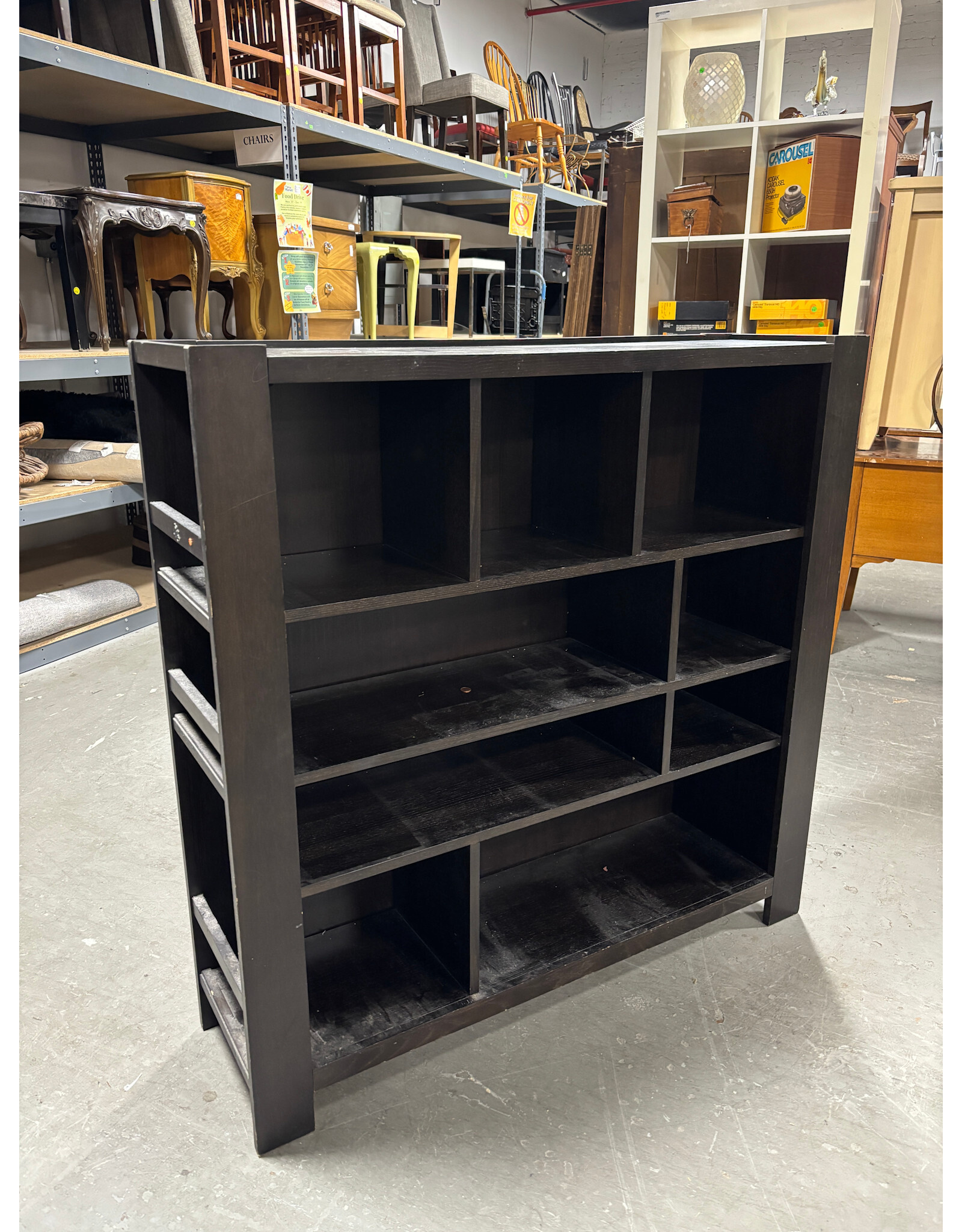 Simpli Home Amherst Solid Wood Bookcase