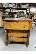 Tiger Maple Chest Of Drawers