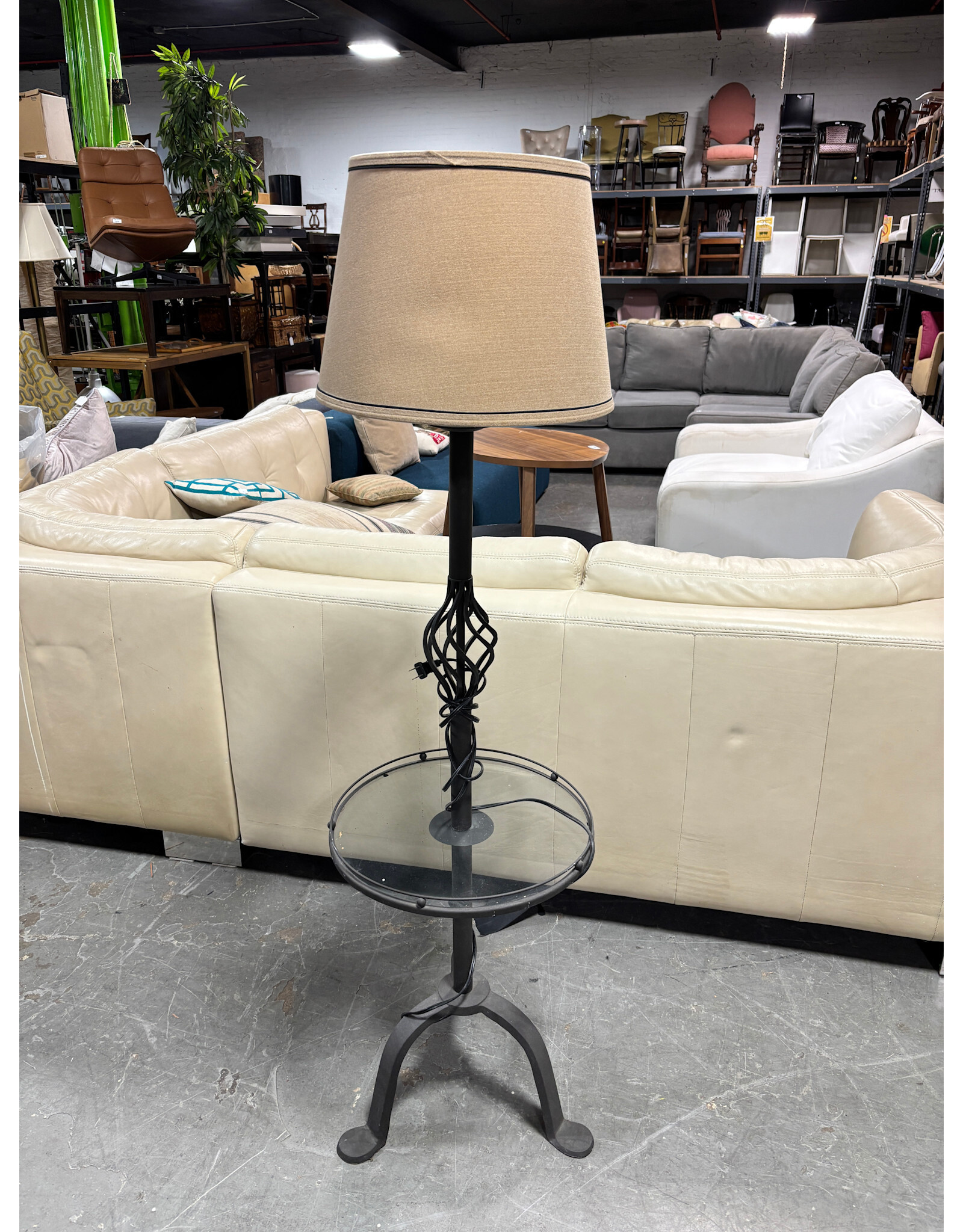 Wrought Iron Floor Lamp
