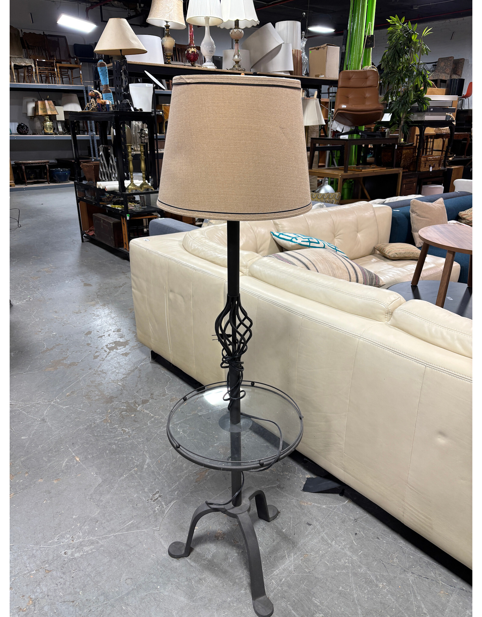 Wrought Iron Floor Lamp