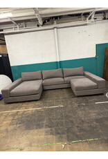 King Living Modular Grey Sectional 9-Piece Sofa