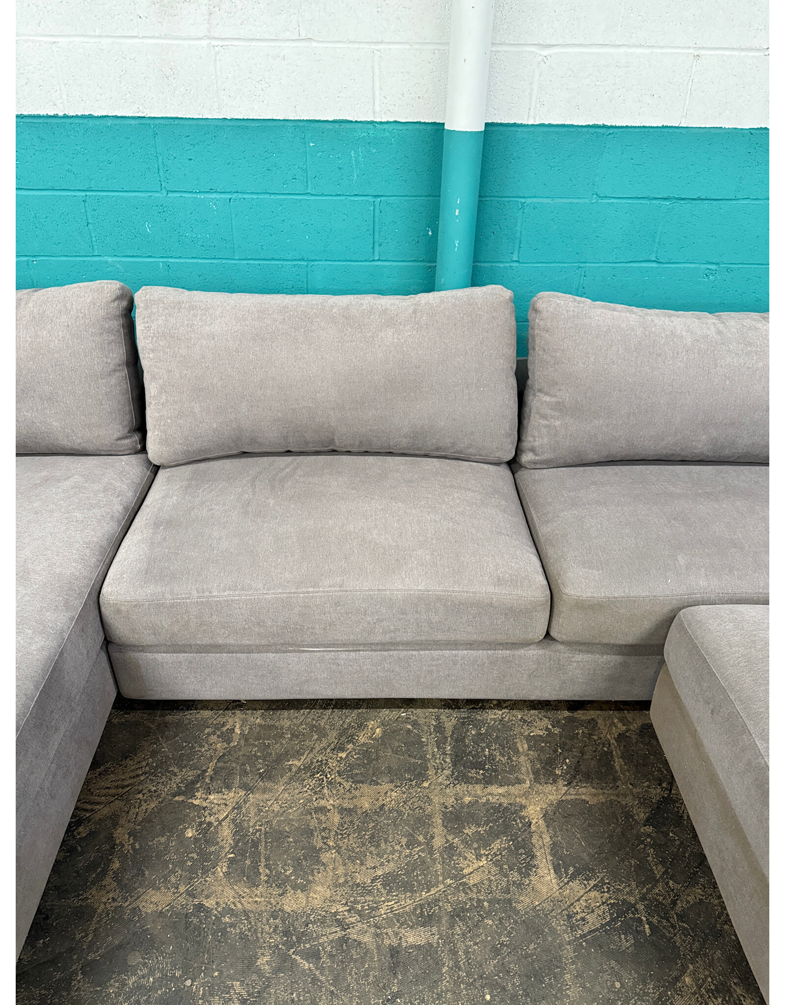 King Living Modular Grey Sectional 9-Piece Sofa