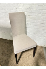 Modern Grey Upholstered Calligaris Dining Chair