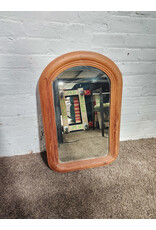 Wooden Arched Hanging Mirror