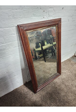 Antique Wooden Hanging Mirror