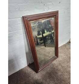Antique Wooden Hanging Mirror