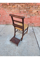 Antique Wooden Kneeling Prayer Chair