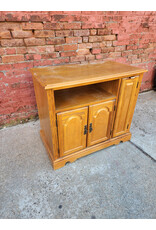 Wooden Media Storage Cabinet