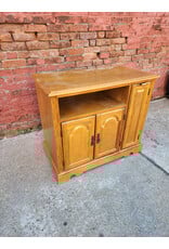 Wooden Media Storage Cabinet