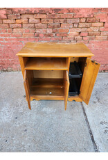 Wooden Media Storage Cabinet