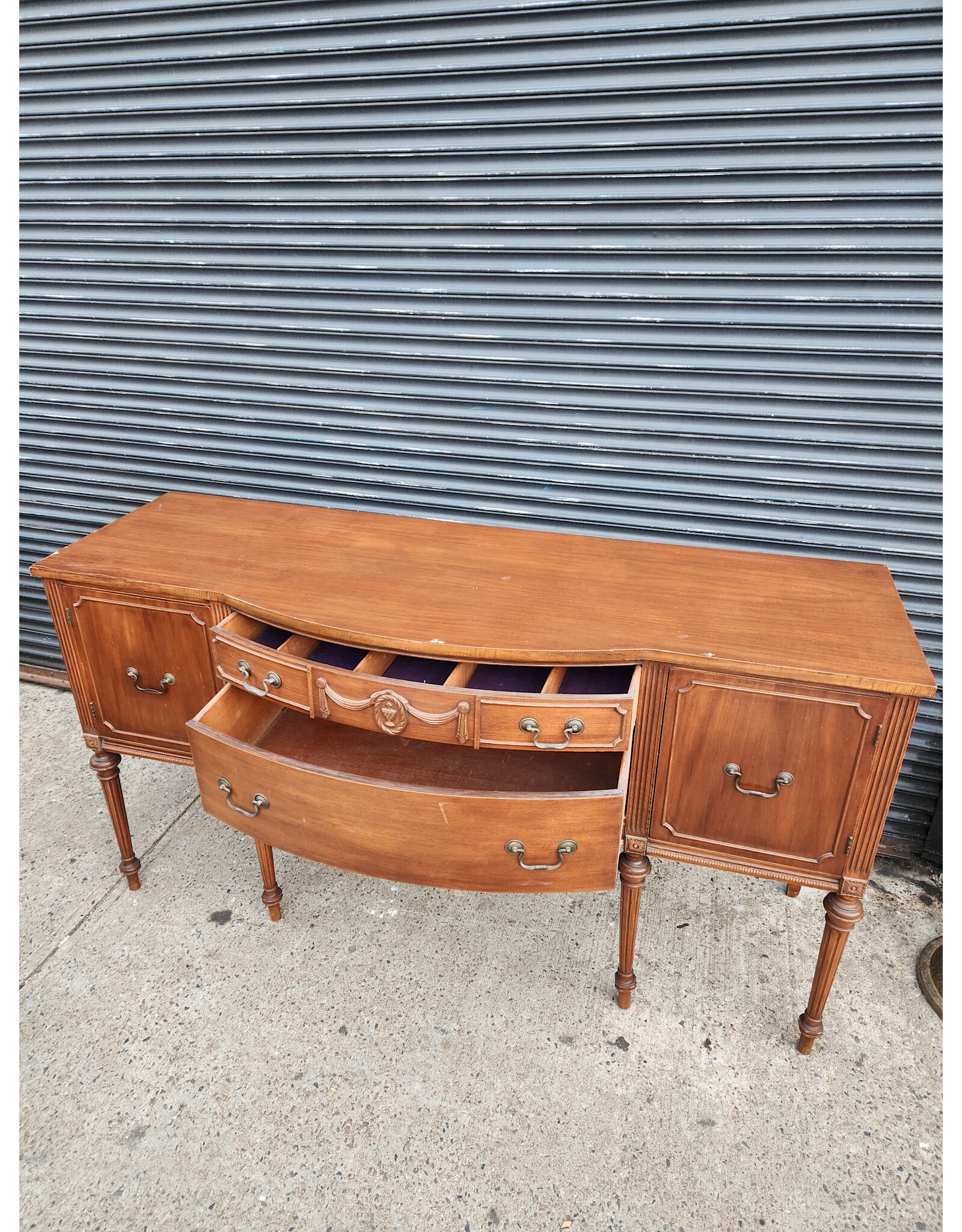 Vintage Wooden Sideboard