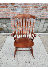 S. Bent and Bros Wooden Rocking Chair
