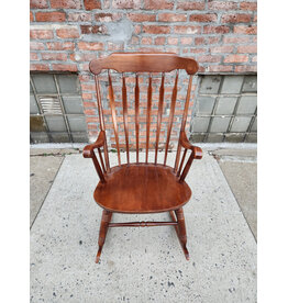 S. Bent and Bros Wooden Rocking Chair