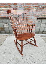 S. Bent and Bros Wooden Rocking Chair