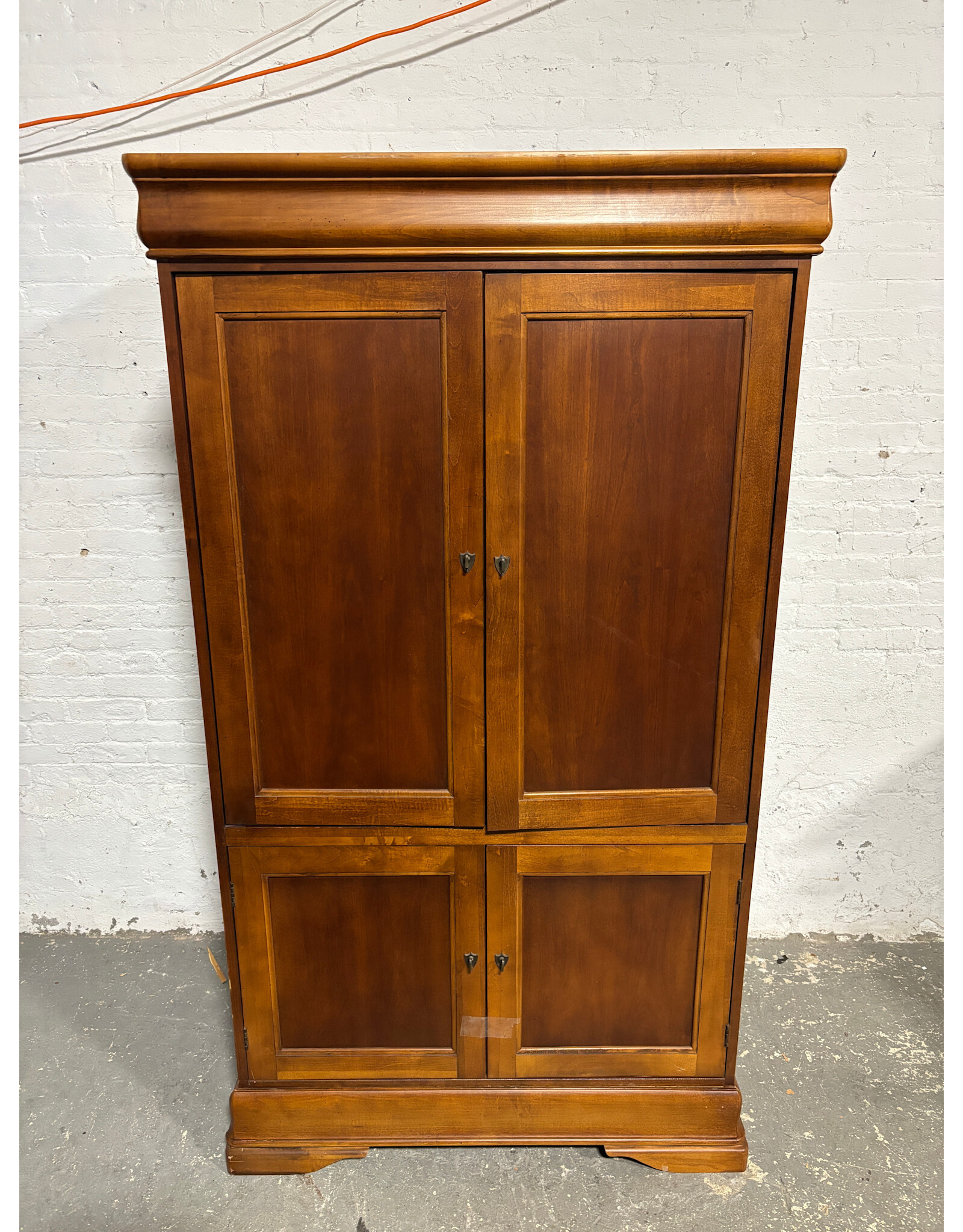 Hooker Furniture Cherry Finished Entertainment Armoire