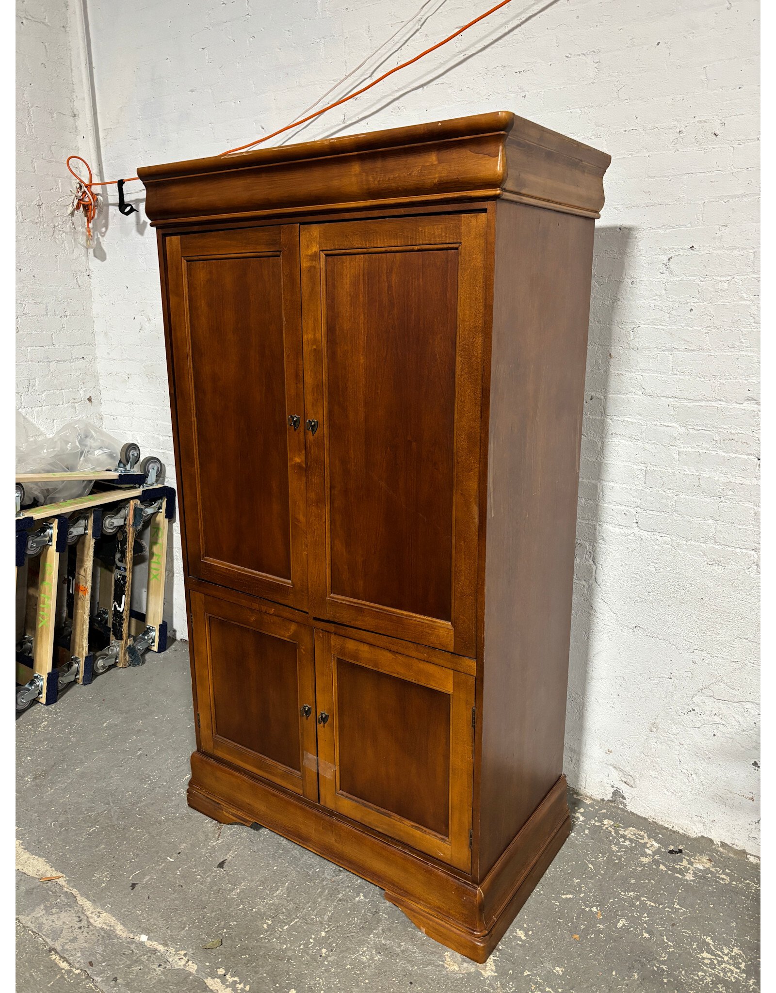 Hooker Furniture Cherry Finished Entertainment Armoire