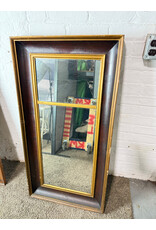 American Gilt & Mahogany Pier Mirror