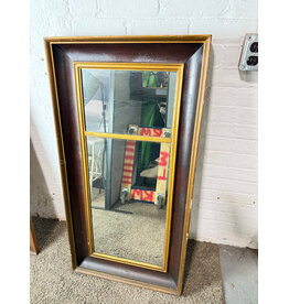 American Gilt & Mahogany Pier Mirror